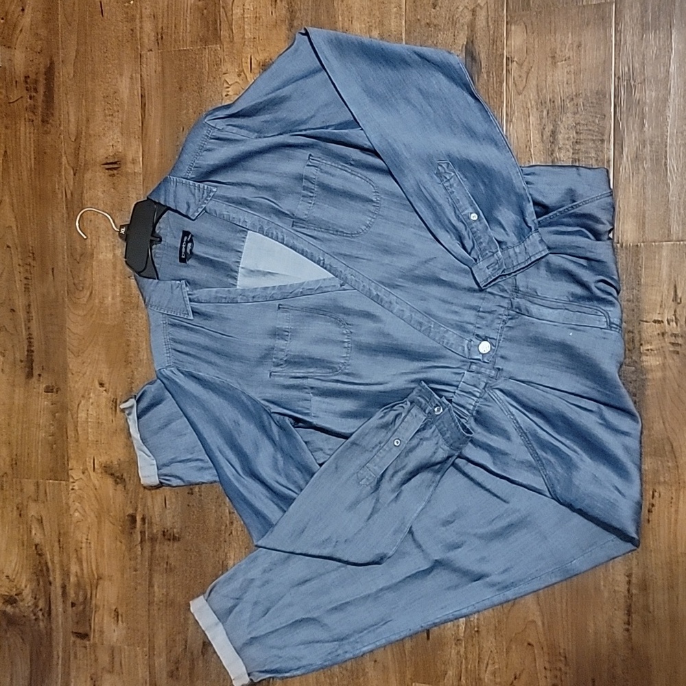 Bebe Lightweight Blue Jumper